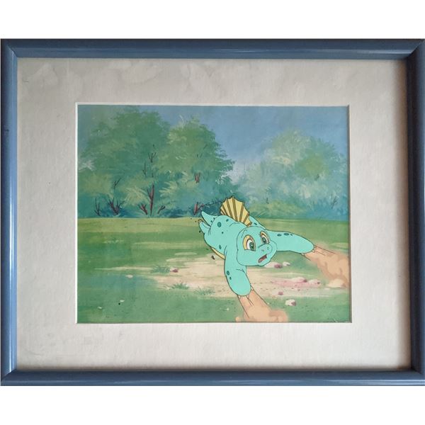Dink, The Little Dinosaur Framed Animation Cel