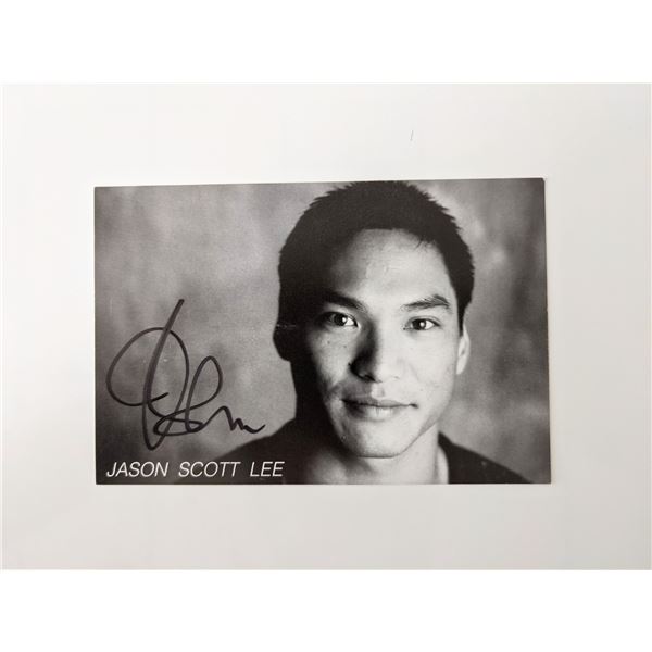 Jason Scott Lee signed photo