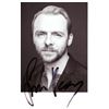 Image 1 : Mission Impossible Simon Pegg signed photo