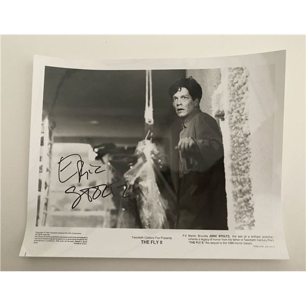The Fly II Eric Stoltz signed movie photo
