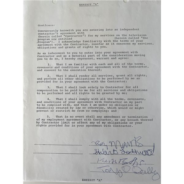 The Koobas signed contract