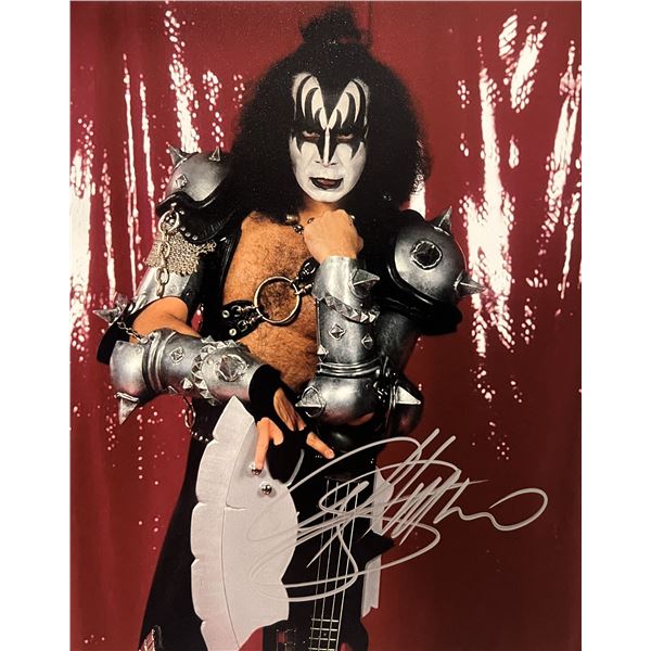 Kiss Gene Simmons signed photo