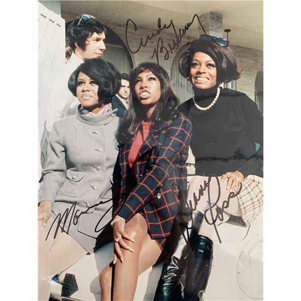 The Supremes signed photo