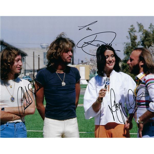 The Bee Gees signed photo