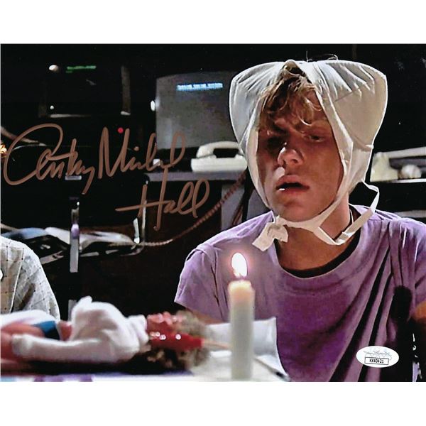 Weird Science Anthony Michael Hall signed movie photo