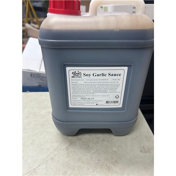 soy garlic sauce 10kg