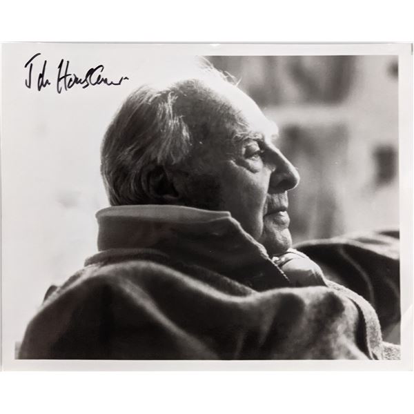 John Houseman Signed Photo