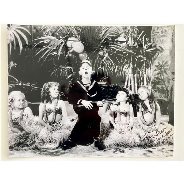 Our Gang Laura June Kenny signed photo.