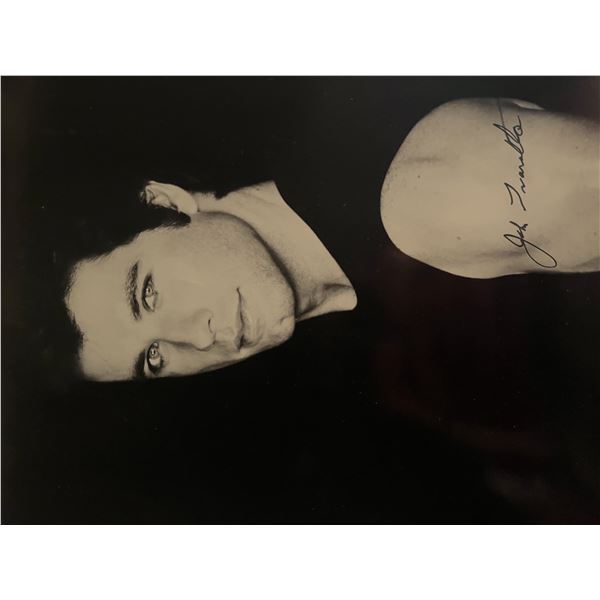 John Travolta signed photo