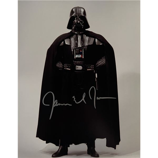 Darth Vader James Earl Jones signed photo