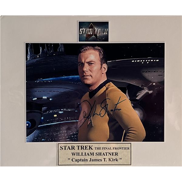 Star Trek William Shatner signed photo