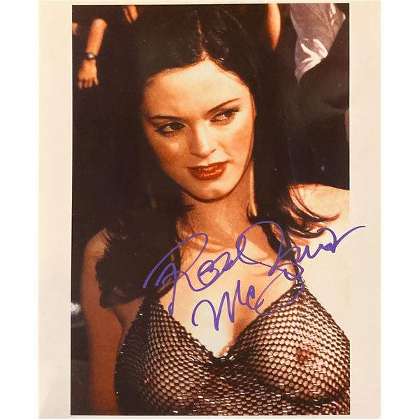 Rose McGowan Signed Photo