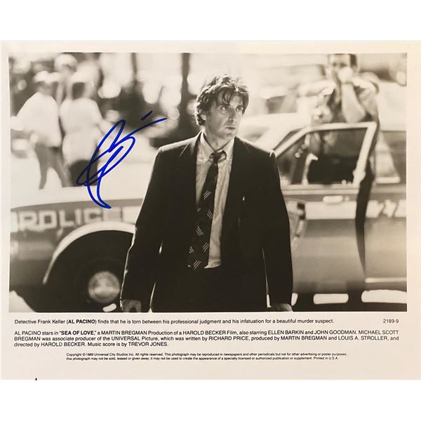 Sea of Love Al Pacino Signed Movie Photo