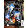 Image 1 : Studded Bracelets, Skull Charms, Eye Patch, Key Chains