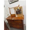 Image 1 : Tiger Oak 2 Over 2 Dresser