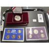 Image 1 : Proof Sets, 1988 Proof Silver Dollar