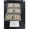 Image 1 : 3 -  1953's  $2  Red Seal Notes