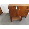 Image 1 : Tiger Oak Small Footed Cabinet
