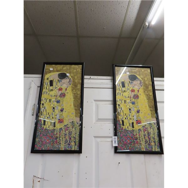 Floral Abstract Lover's Wall Art - 2