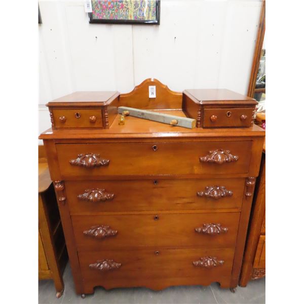 Maple 4 Drawer Dresser
