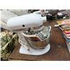 Image 1 : Kitchen Aid Mixer w/Attachment and Manual - K45SS
