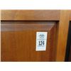 Image 2 : Cherry Contemporary Black Trim King Headbboard/Dresser/Nightstands/Mirror/