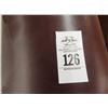 Image 2 : 2-Brown Leather Button Trim Sofa - 2 X $