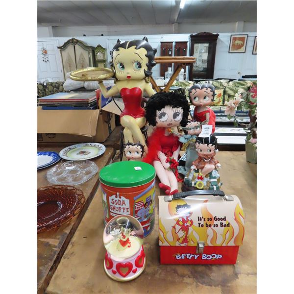 Betty Boop Collectibles Lunch Box/Tin/Server