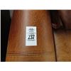 Image 2 : Saddle Leather Button Trim Sofa and Recliner Set