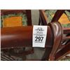 Image 2 : Mahogany Harp Back Dining Chairs - Set of 6