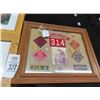 Image 2 : Framed Miitary Patches, Baby Photos