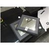 Image 1 : Black Framed Wall Mirrors - 2 - No Shipping
