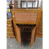 Image 1 : Mahogany Drop Front Bar Cabinet