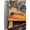 Image 3 : Antique 9 Drawer Work Table w/Dollies and Shelves