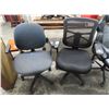 Image 1 : Blue/Black Secretarial Chairs - 2
