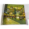 Image 1 : Oil On Canvas Pair Street Scene -  4'  X  4'