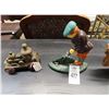 Image 2 : Cast Golfer, Tall Ship, Locomotive Bank, Pitcher w/Christmas Ornaments