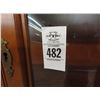 Image 2 : Mahogany Drop Front Desk w/Glass Door Upper
