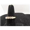 Image 2 : 14K YG Diamond Band w/5 Round Brilliant Cut Diamonds 3.2g - Replacement