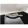 Image 2 : 18K WG Diamond Bangle Bracelet w/15 Round Brilliant Diamonds and 14 Baguette Cut
