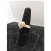 Image 2 : 14K Two Tone Gold Diamond Ring w/83 Round Cut Diamonds 4.1g - Replacement