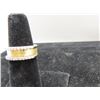 Image 2 : 14K Two Tone Gold Diamond Band w/26 Round Brilliant Cut Diamonds 7.4g