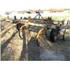 Image 2 : 14' Roll-O-Matic Rolla-Flex Chisel Plow Cultivator, Tires Weathered