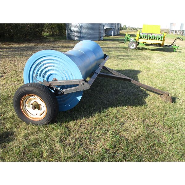 8' Swath Roller, Tires Weathered