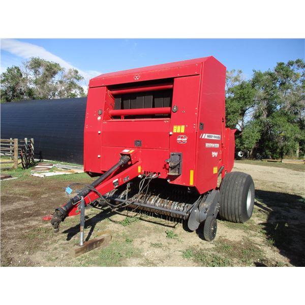 2012 Massey Ferguson Hesston 2856A Auto-Cycle Round Baler S/N:AGCMMESHOCHK11193 5x6' Bales W/Bale Mo
