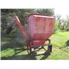 Image 1 : Western Industries Skid Steer Mount Grain Hopper Feeder (Approx.100 bushels) 38x57x52" Hopper