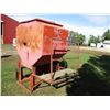 Image 3 : Western Industries Skid Steer Mount Grain Hopper Feeder (Approx.100 bushels) 38x57x52" Hopper
