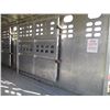 Image 10 : 2005 Wilson Ranch Hand 24' Gooseneck Aluminium Cattle Trailer, (2) Dividers, 2 Way End Gate.   VIN#1