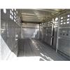 Image 9 : 2005 Wilson Ranch Hand 24' Gooseneck Aluminium Cattle Trailer, (2) Dividers, 2 Way End Gate.   VIN#1