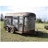 Image 1 : 1984 King of The Road Livestock Trailer, Wooden Floor, (1) Divider. VIN#K9TD1321EB017052